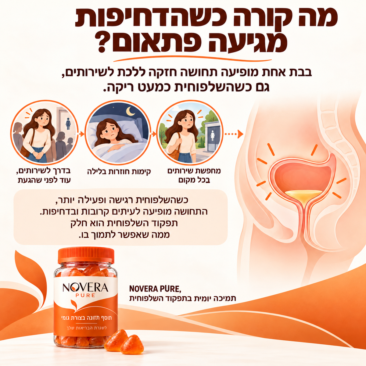 גומי לדליפות השתן